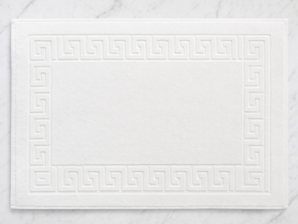 Kupaonska stopa, grčka bordura, 750 gr., bijela