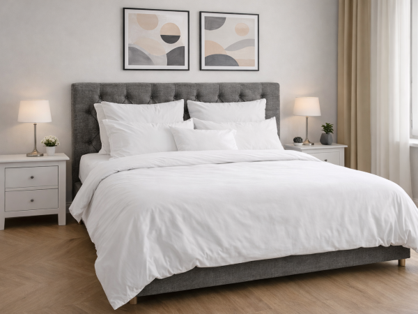 Jastučnica pamučna Standard bijela glat