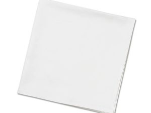 White Napkins with Clipping Paths.
