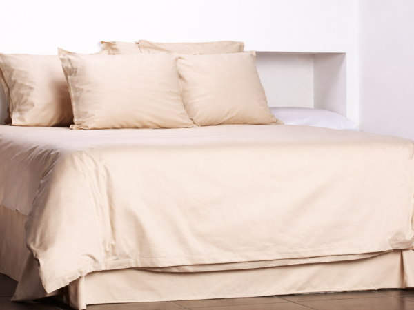 Jastučnica damast Baronet, dezen 737 glat, bež boja