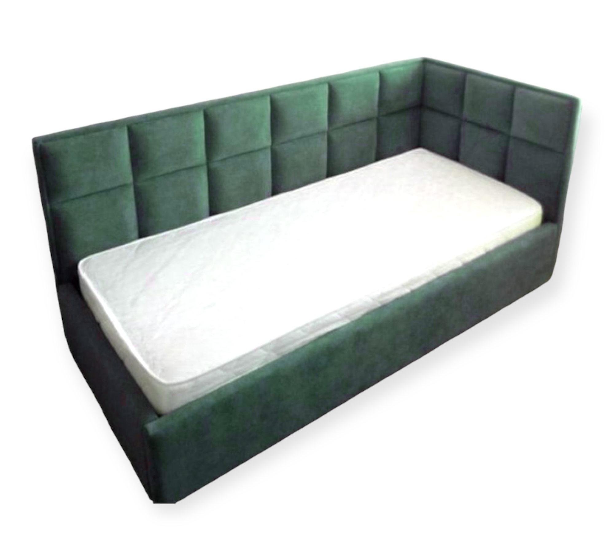 Box krevet Corner sivi