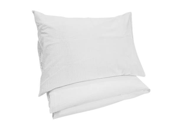 Posteljina krep bijela