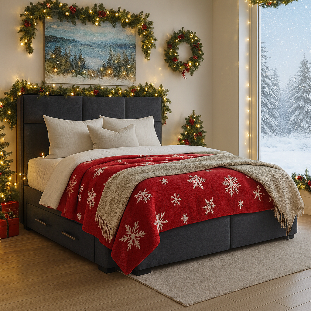 box krevet costa in christmas style