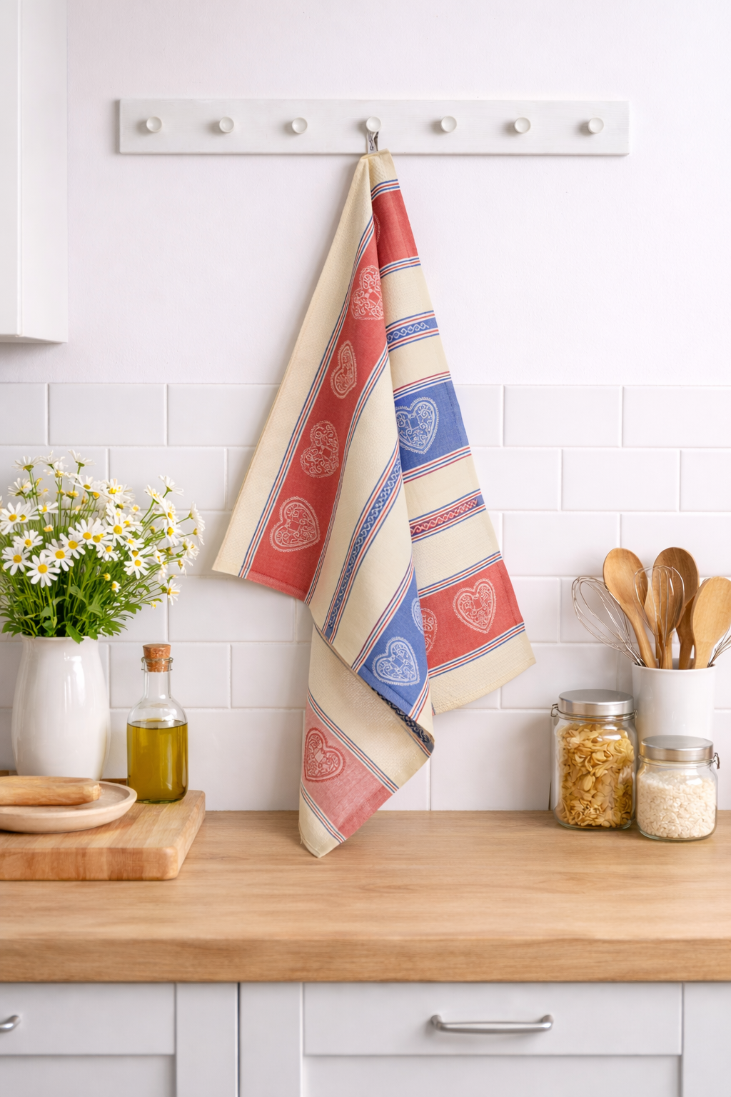 Kuhinjska krpa licitarsko srce