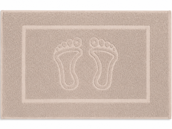 Kupaonska stopa, uzorak stopala, 620 gr  bež